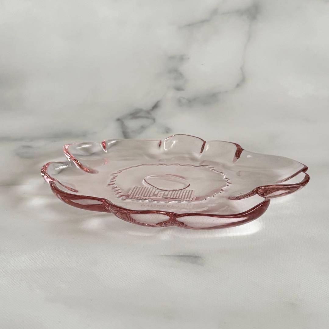 新品 マリメッコ ウニッコ ガラス プレート 20cm ピンク - メルカリ