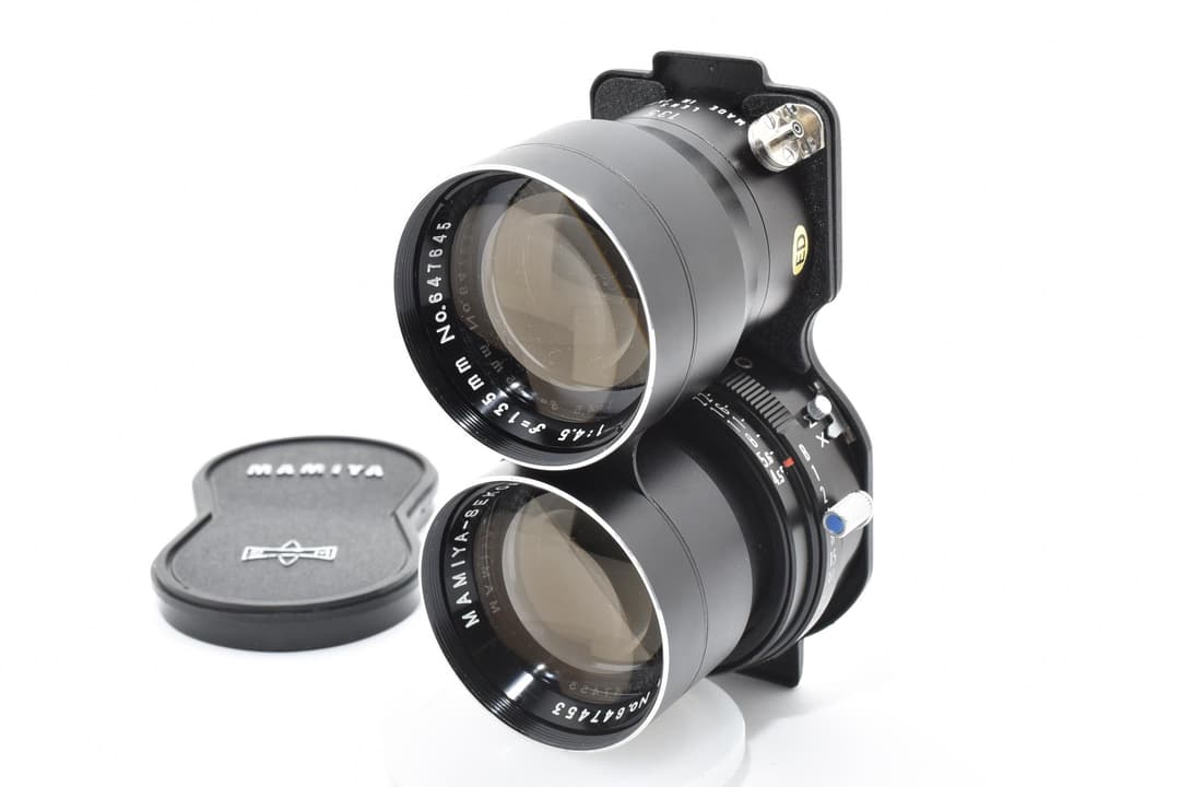 MAMIYA Cセコール 135mm F4.5 0165 MAMIYA-SEKOR 135mm F4.5 CA01-A8398-3T2C-ψ | マミヤ | 二眼レフ