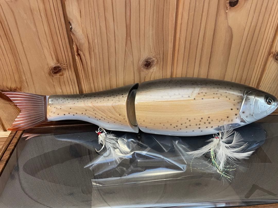 ロマンメイド マザーチェーサー400 Natural Wood レイクビワマス