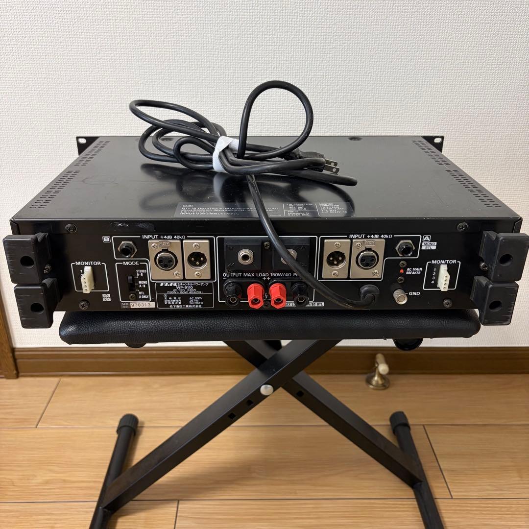 RAMSA ラムサ パワーアンプ WP-9110 national ナショナル - メルカリ