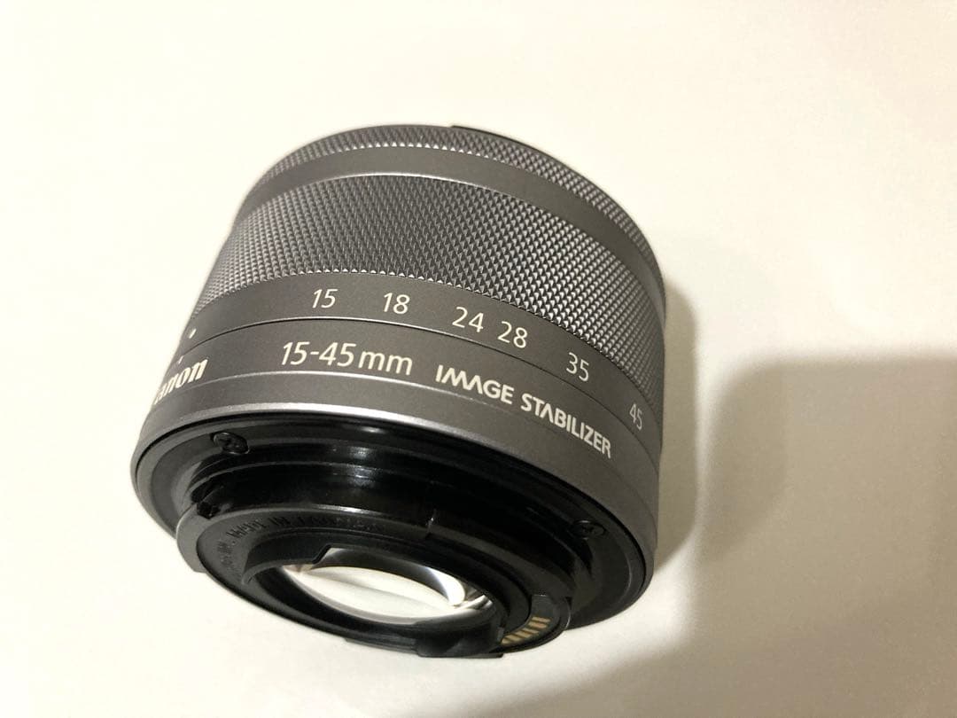 キヤノン EF-M15-45mm F3.5-6.3 IS STM シルバー