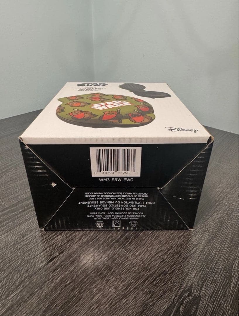 ディズニー スターウォーズ イウォーク ミニ ワッフルメーカー