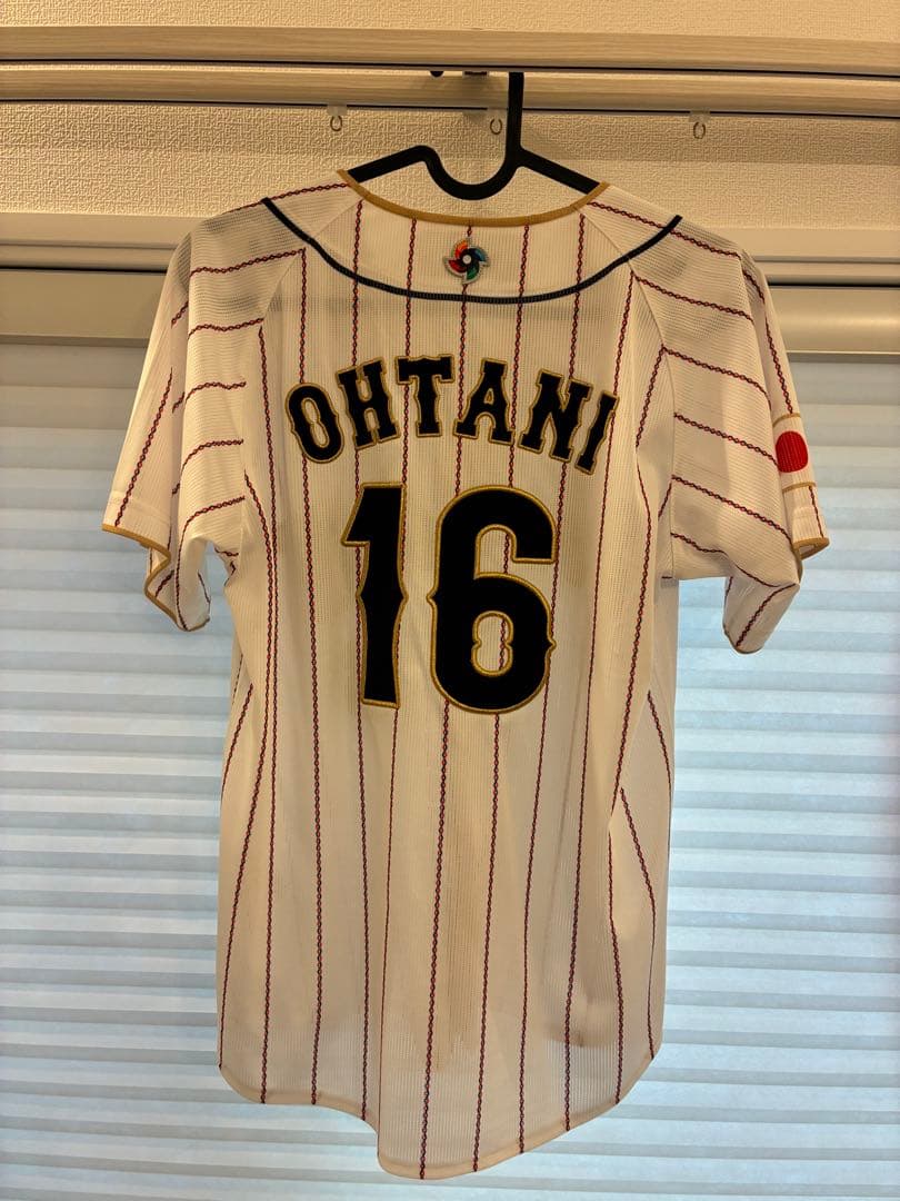 WBC 2023 レプリカユニフォーム 刺繍 ホーム 16 大谷翔平 - メルカリ