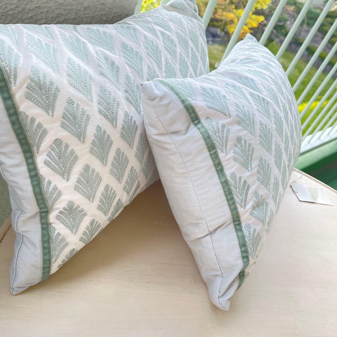 本当に 安い 通販家具・インテリア - [2個]ローラアシュレイ 刺繍