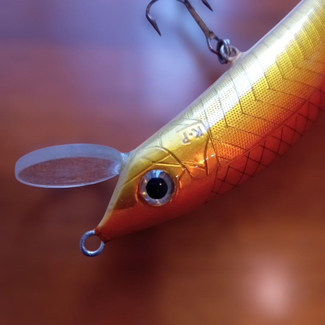 プレデター垣内1 カキプロミノー 銀箔アルビノ 10センチ KAKIPRO