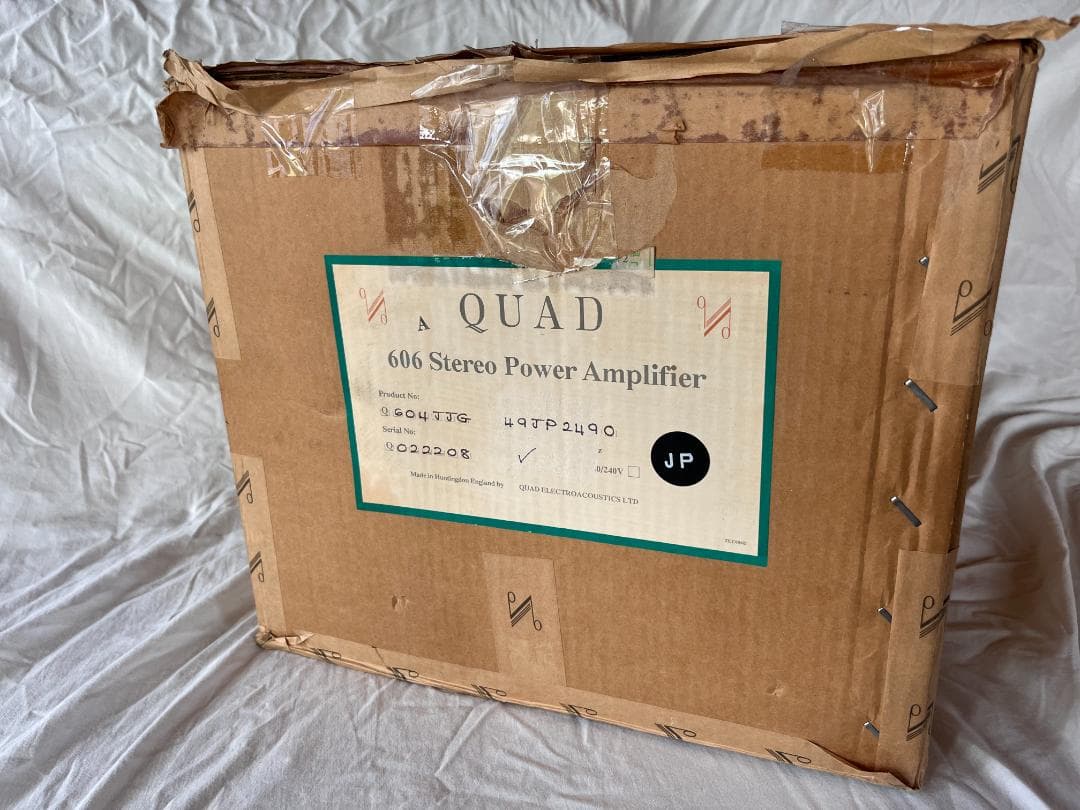 英国の QUAD 606（MKII）/66 ステレオアンプセット