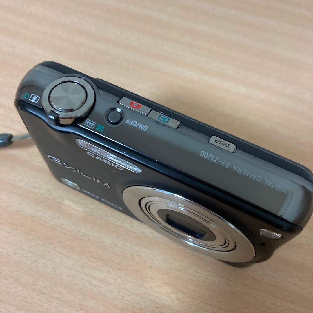 CASIO EXILIM EX-Z1200 ブラック 12.1MP 動作確認済み - メルカリ