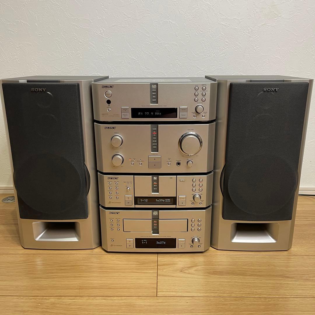 美品 SONY DHC-MD717 CDMD3枚チェンジャー付き 完動品 - メルカリ
