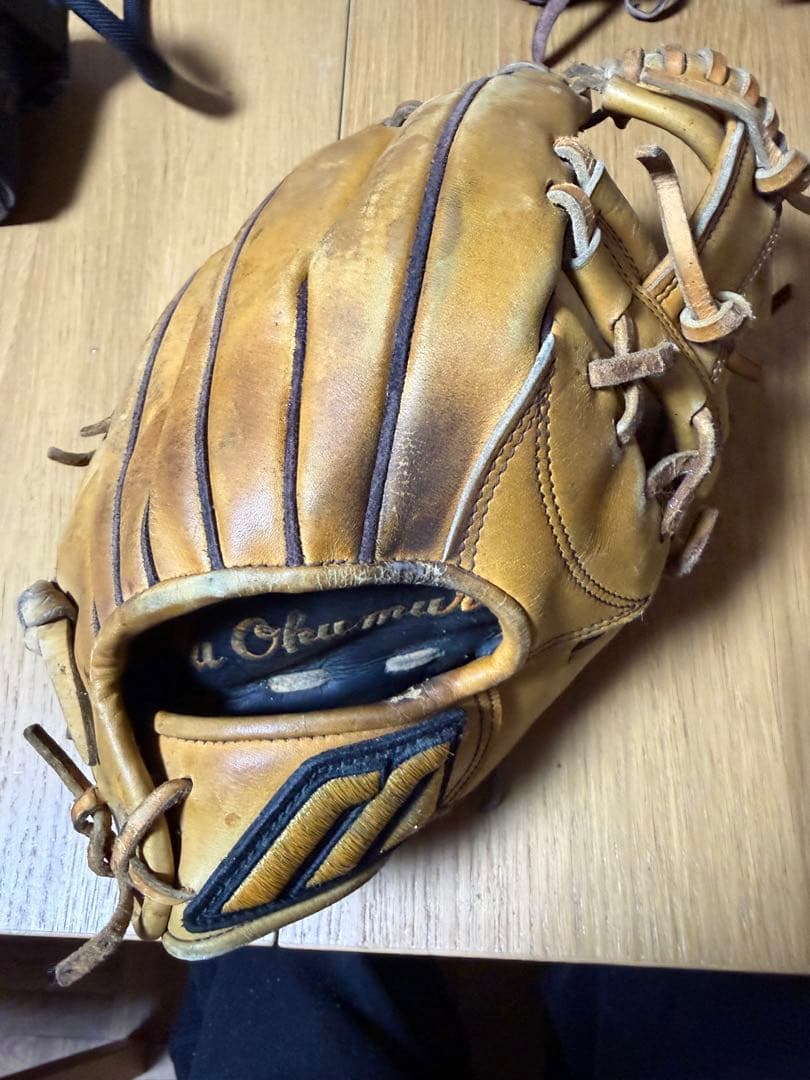 ミズノプロ ビックM 岸本さん作 内野手用オーダーグローブ MIZUNO
