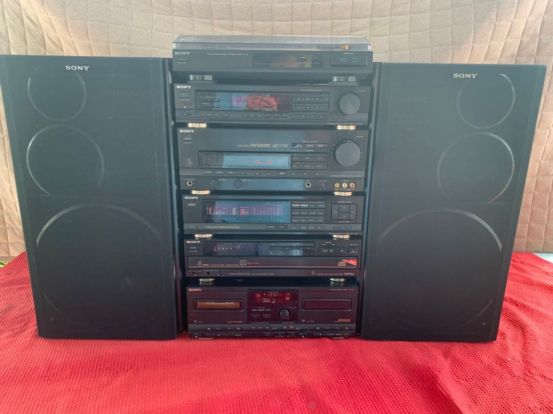 SONY Liberty LTB-V750コンポ5CD チェンジャー中古動作品 - メルカリ