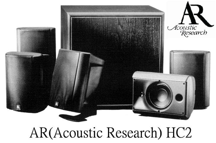 【良品】 AR HC2　5.1chスピーカーセット EDGE　S112PS AR/Acoustic Research HC2の仕様 アコースティックリサーチ