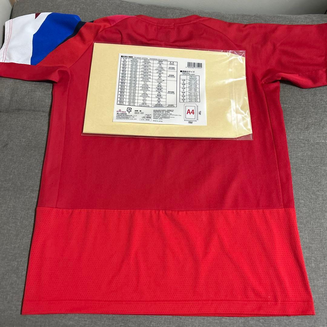 バドミントンヨネックスユニフォーム日本代表サイズO - メルカリ