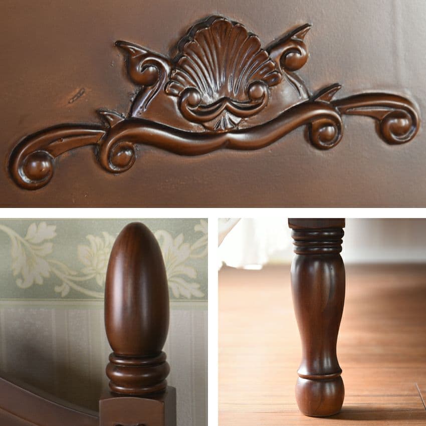 要問い合せ♥️子供～大人女子まで♥️ロココ調　プリンセスベッド　癒される♪　2色