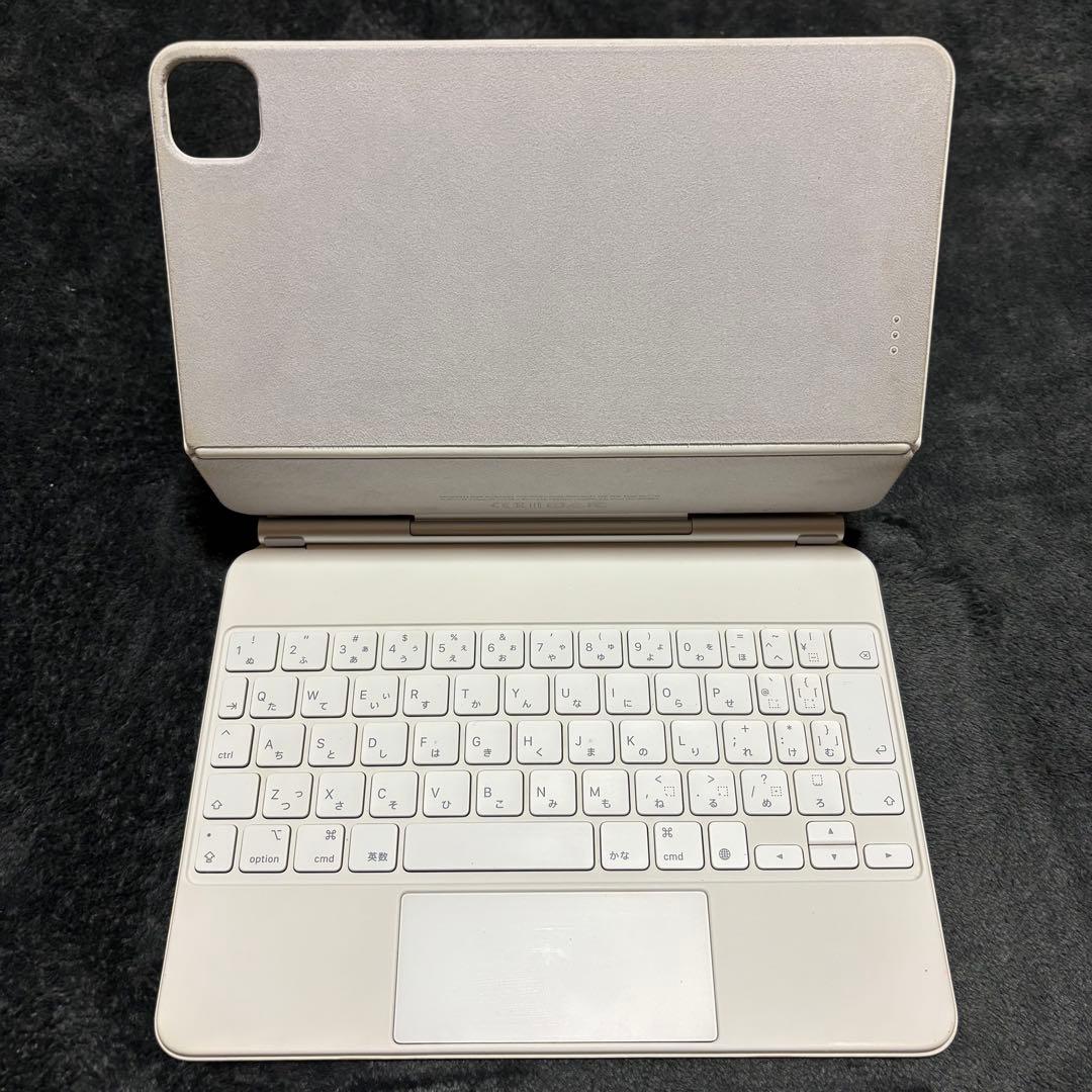 iPad Pro 11 / Air M3 Magic Keyboard 日本語 Magic Keyboard for iPad Air 11‑inch (M3) - Japanese - White - Apple