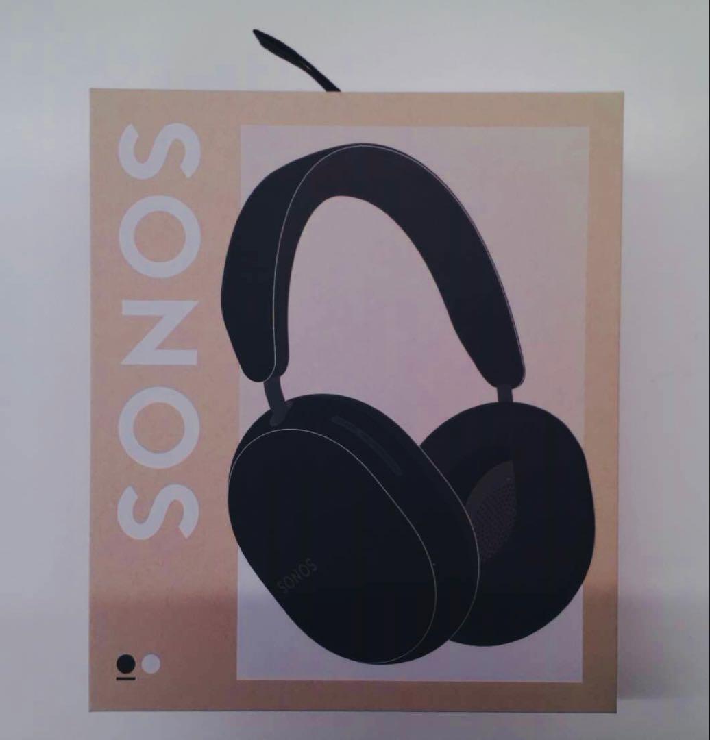 【新品未使用】Sonos Ace Blackワイヤレスヘッドホン　ブラック Sonos Ace: Wireless Over-Ear Headphones with Noise Cancellation