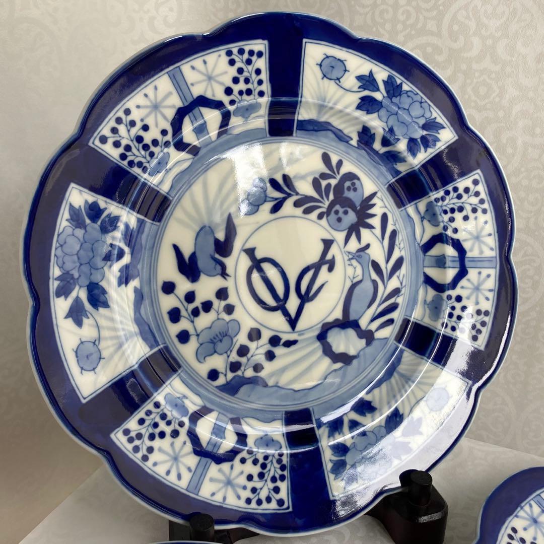 深川製磁 VOC ミート皿 約27㎝ 3枚 - メルカリ