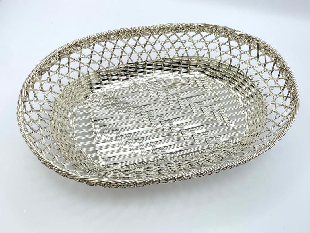 S】銀座和光 WAKO 銀仕上げ 手編み トレイ 3点セット - メルカリ