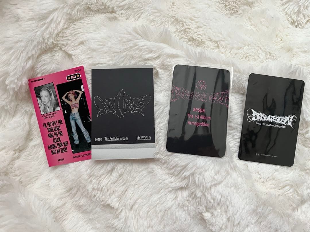 aespa エスパ カリナ トレカセット - メルカリ