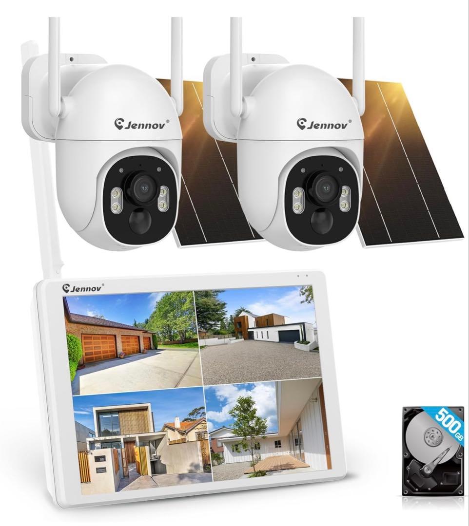 【完全無線】Jennov 防犯カメラ ワイヤレス 屋外 ソーラー Amazon.co.jp: 【完全無線】Jennov 防犯カメラ 屋外 ソーラー