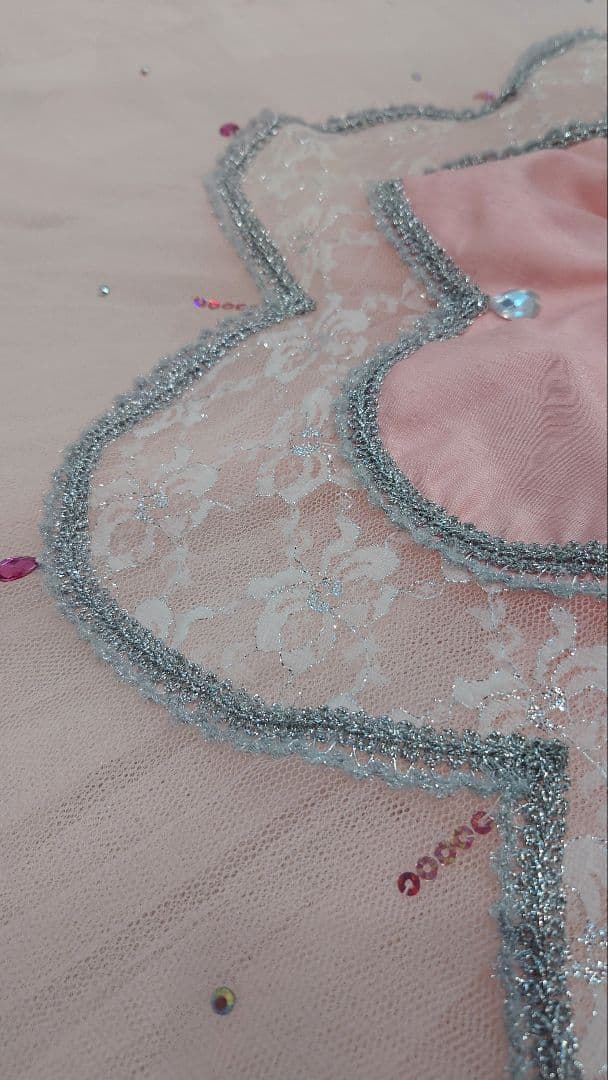 ドルシネア、金平糖、オーロラ姫 チャコット バレエ衣裳 袖飾り付き 美