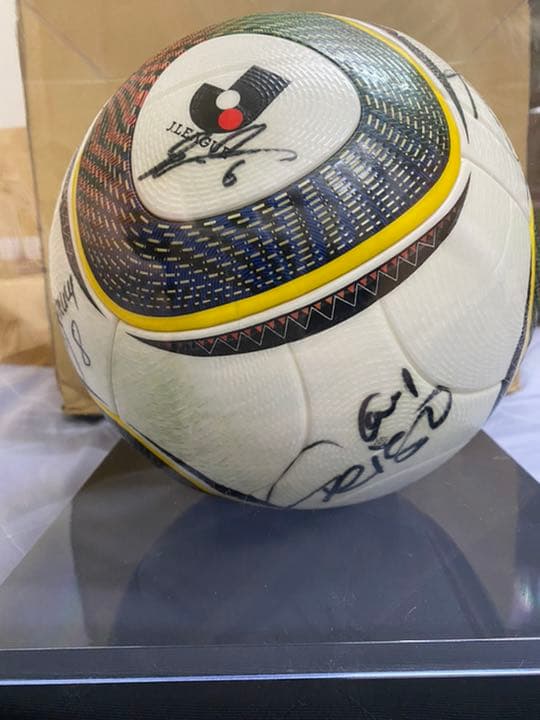 名古屋グランパス 2010年優勝年 直筆サインボール （ジャブラニ J