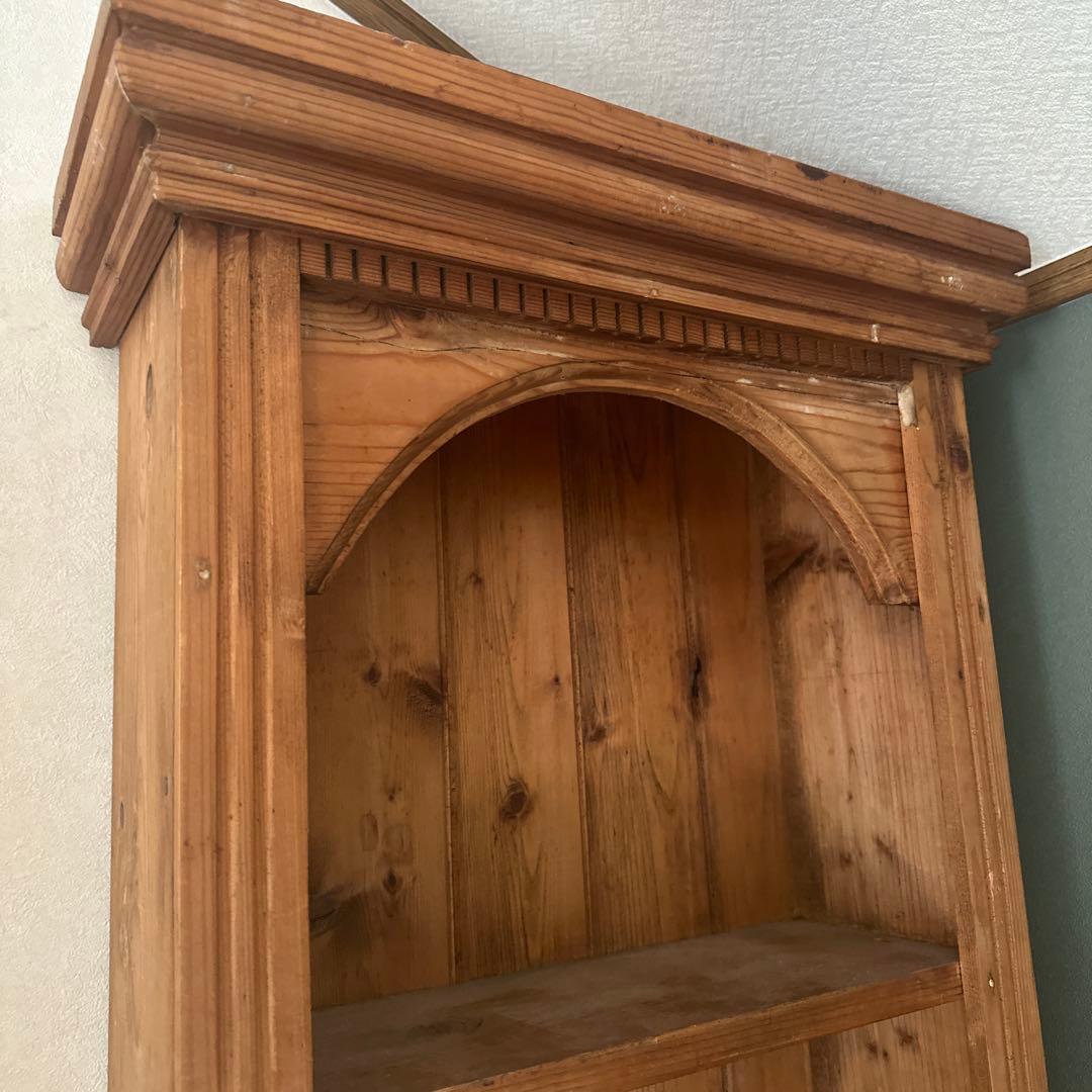 bonjourさま専用出品】88歳祖母の家、木製アンティーク 棚 クラシック