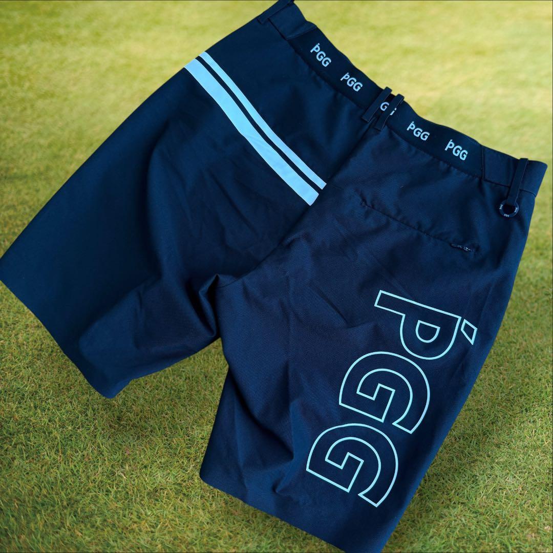 パーリーゲイツ　PGG ハーフパンツ　短パン　5 L〜XL相当 紺　ネイビー　白 2026年最新】Yahoo!オークション -パーリーゲイツ ハーフパンツの中古