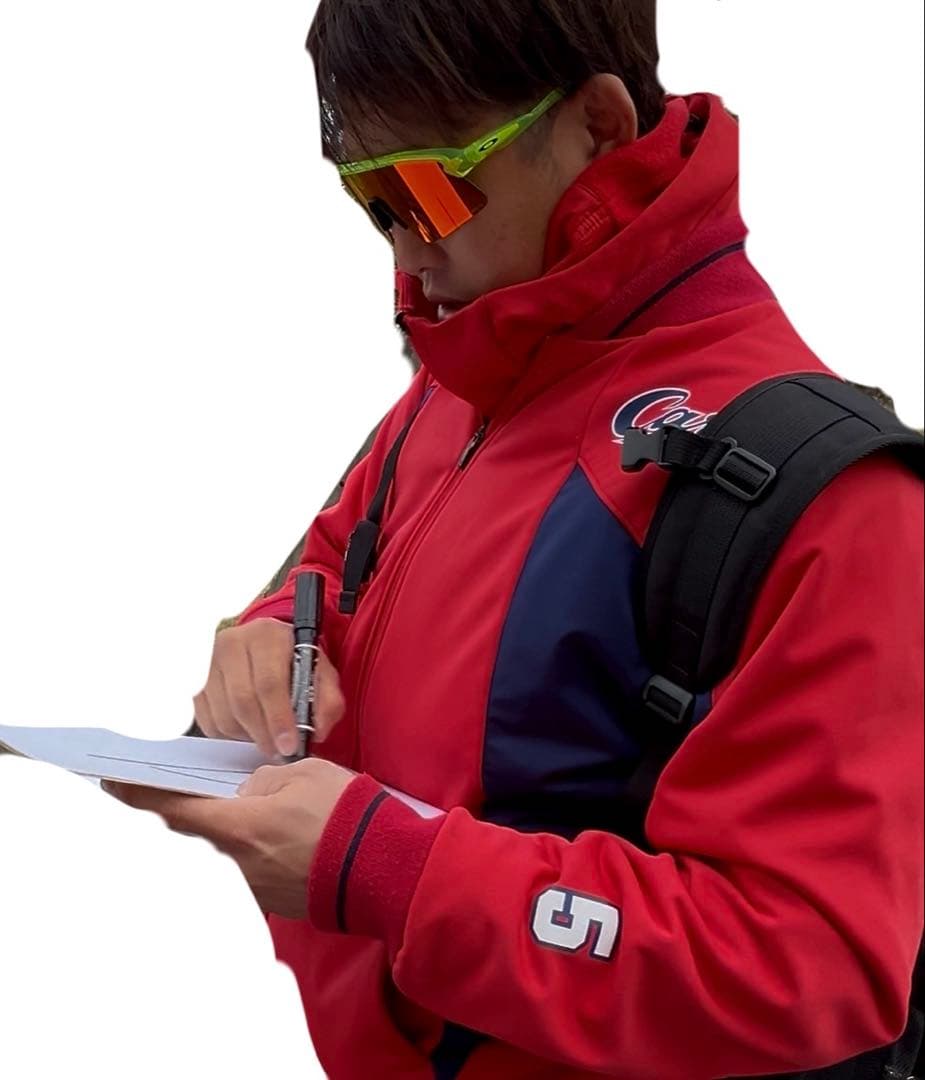 小園海斗 広島東洋カープ 春季キャンプ キャンプ限定ロゴ色紙 侍