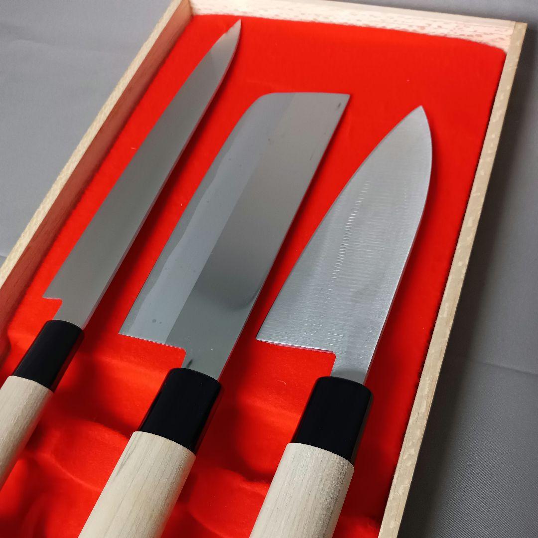 越後 玉三郎作 包丁3点セット - メルカリ