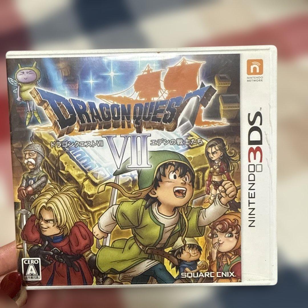 説明書・箱付き】ドラゴンクエストVII エデンの戦士たち ドラクエ7 3DS