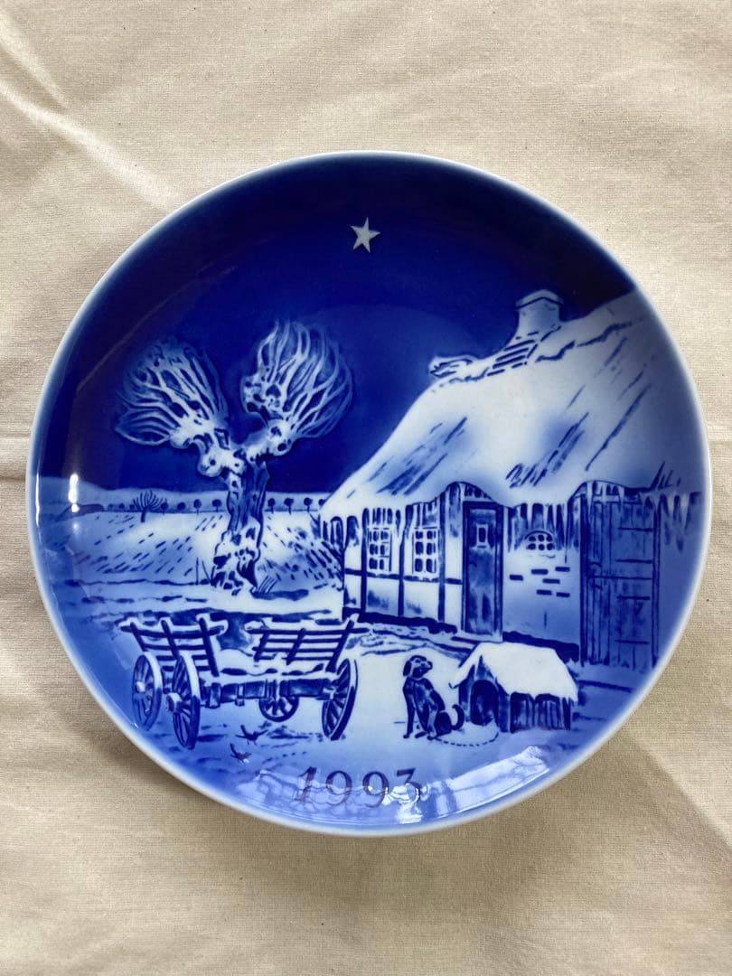 美品 デンマーク製 デシレ社 DESIREE イヤープレート 1993年 - メルカリ