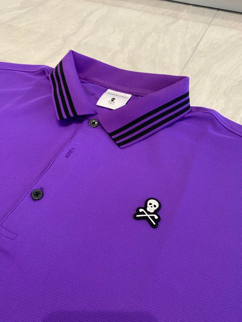 キンタロウ さま MARK&LONA ポロシャツ 紫 サイズ52 キンタロウ さま