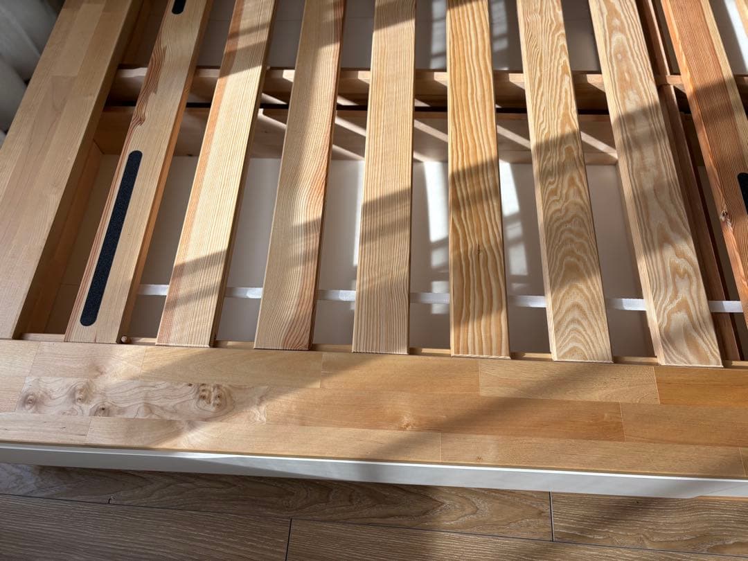 ちろる様専用】MANDAL 収納付きベッド セミダブル 直接引き渡し - メルカリ