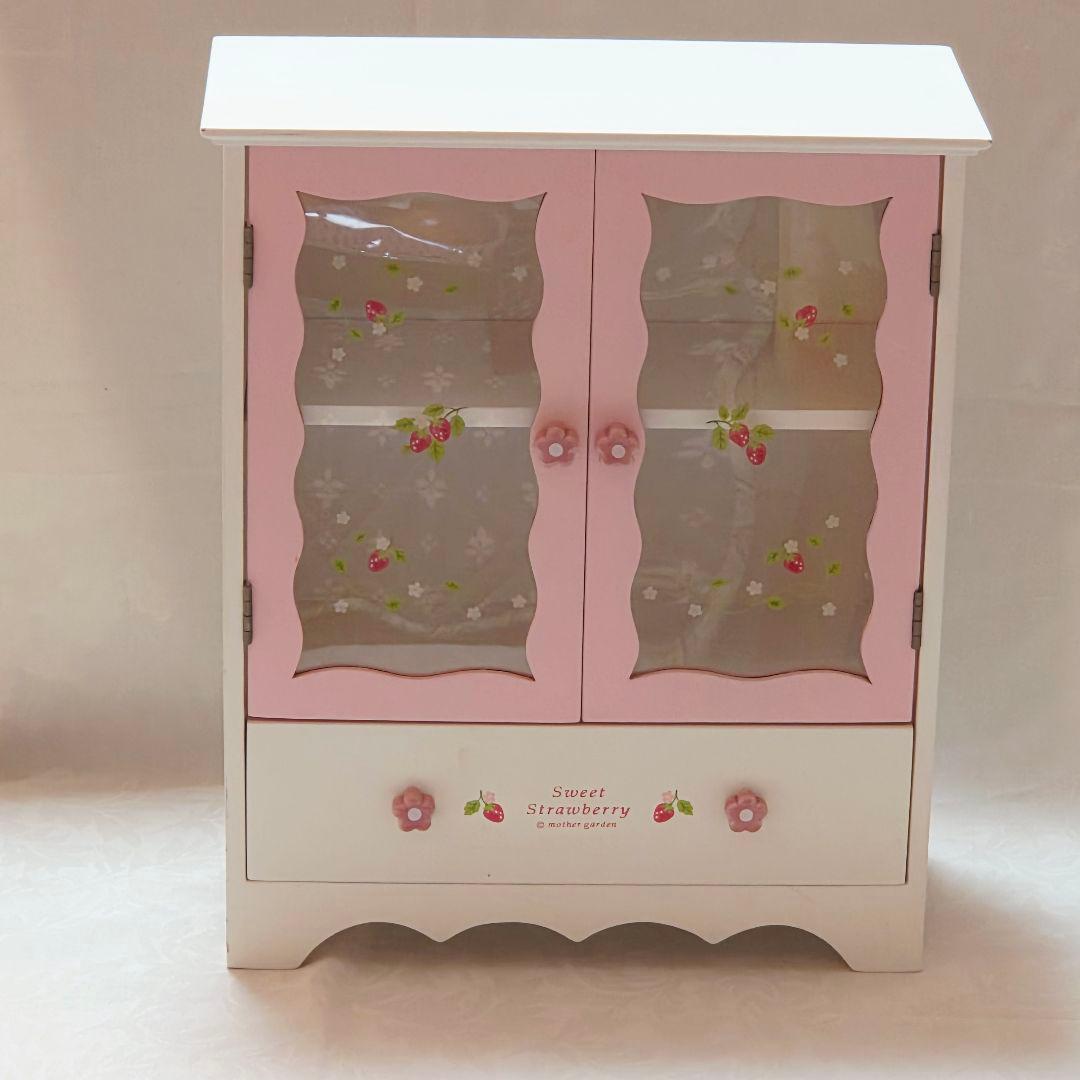 マザーガーデン 棚 キャビネット いちご 平成レトロ - メルカリ