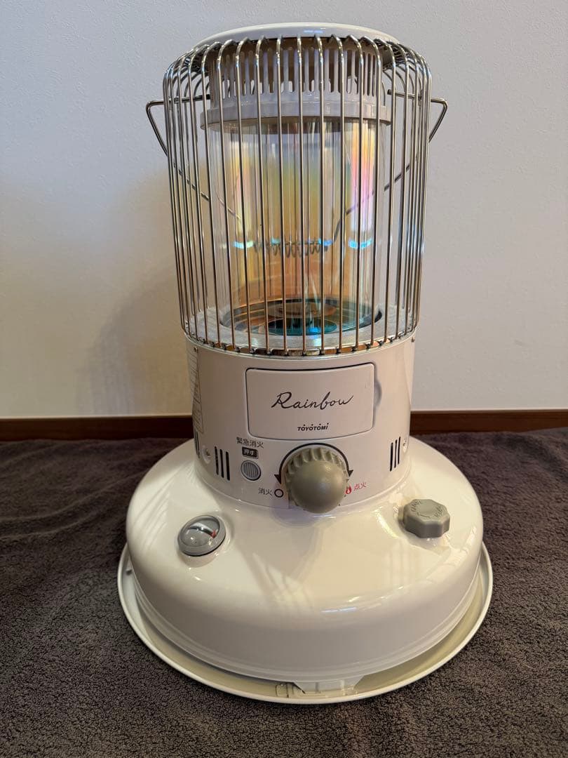 TOYOTOMI トヨトミ レインボーストーブ RB-250 20年製 購入レビュー】かわいいのに実力十分！レインボーストーブ TOYOTOMI RB