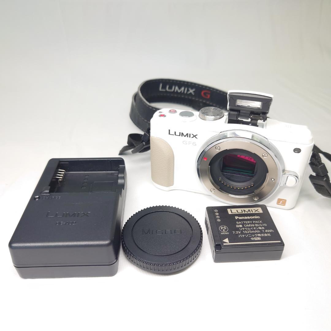 パナソニック LUMIX DMC-GF6 ホワイト 一眼レフカメラ 動作確認済み 概要 デジタル一眼カメラ/ボディ DMC-GF6 | LUMIX（ルミックス