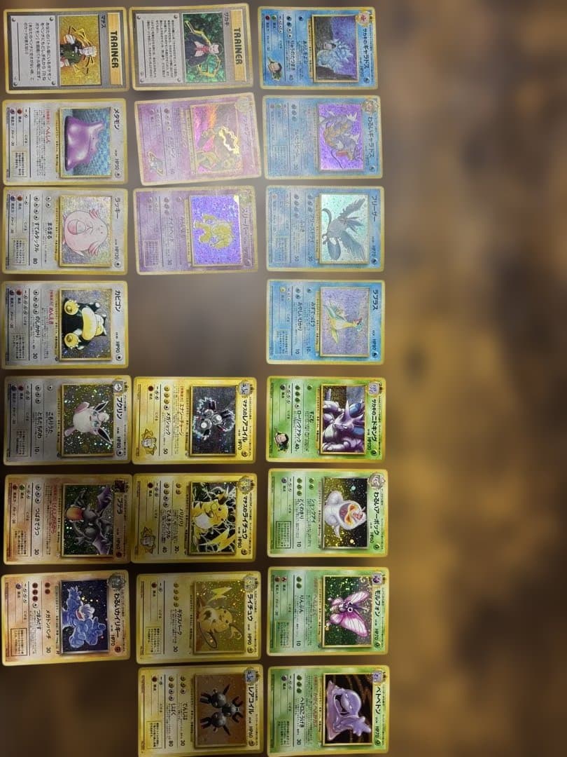 旧裏　ポケモンカード キラ　セット　まとめ売り Yahoo!オークション - 旧裏面キラ72枚セット ポケモンカード 旧裏 わる