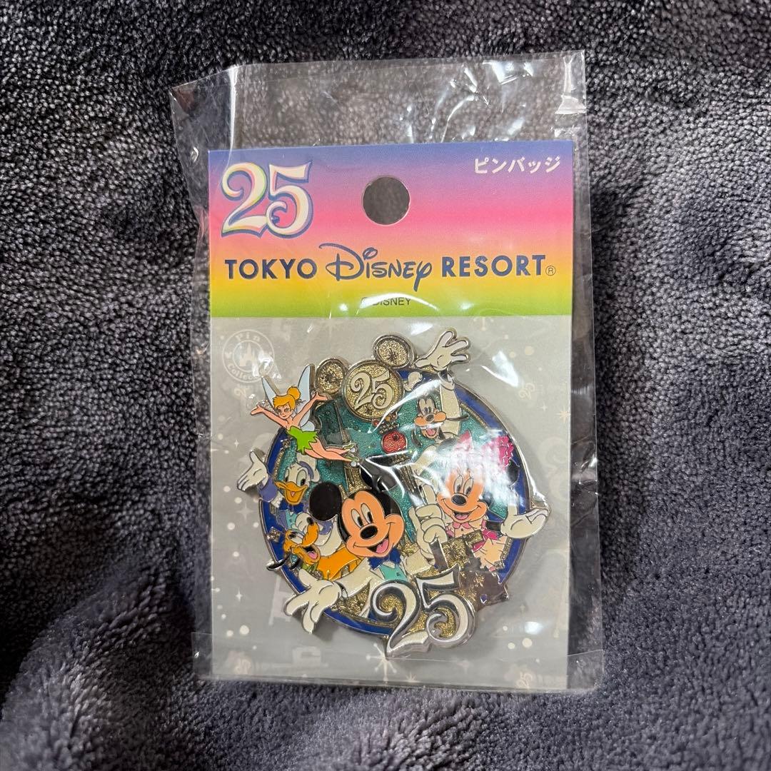 東京ディズニーリゾート 25周年 ピンバッジ - メルカリ