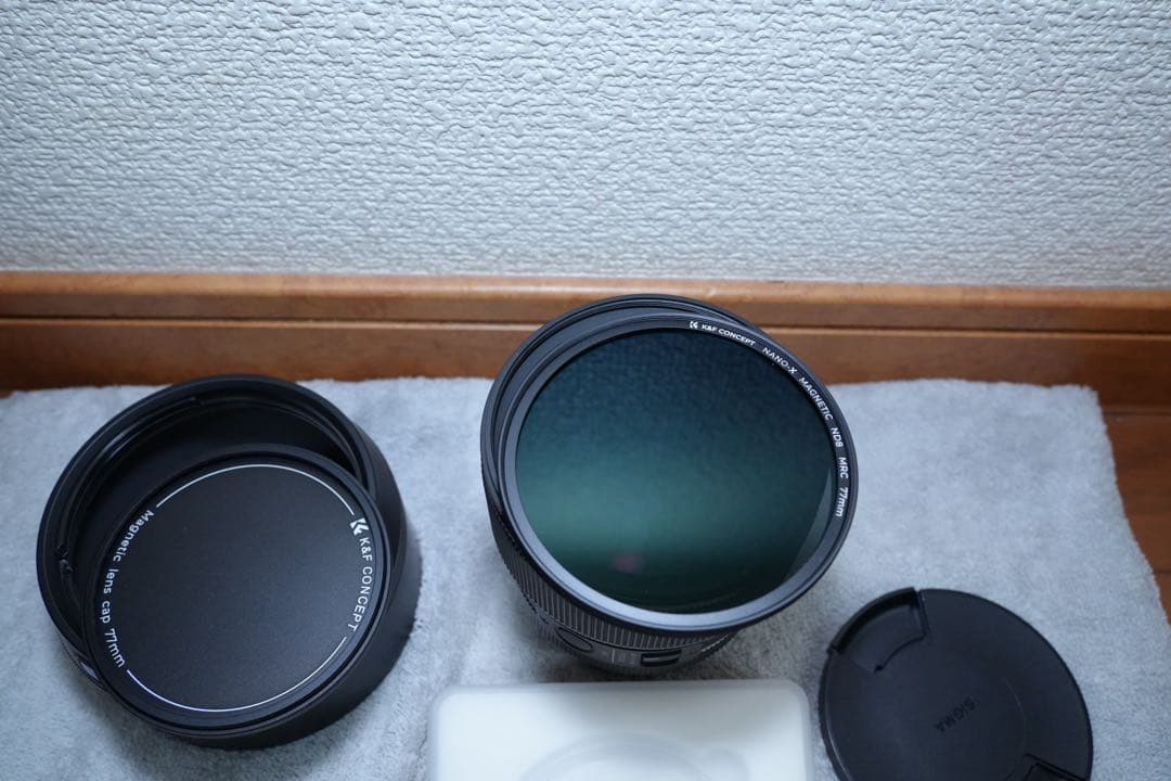 Sigma 85mm DG DN＋K&F 77mm マグネットND8 - メルカリ