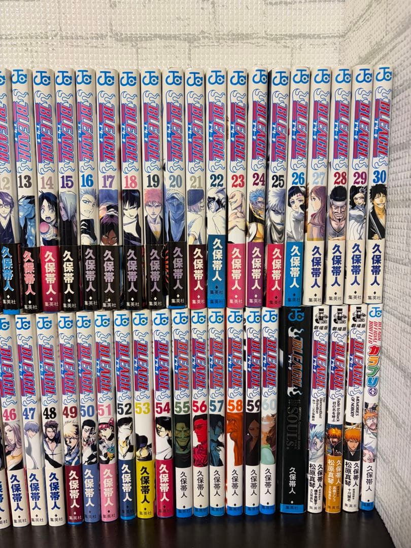 全巻初版】BLEACH ブリーチ 1-55巻 おまけ5冊 久保帯人
