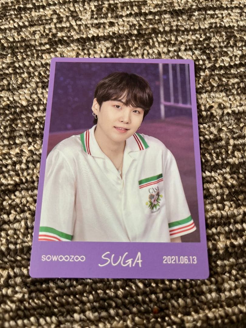 BTS SUGA ソウジュ ミニフォト - メルカリ