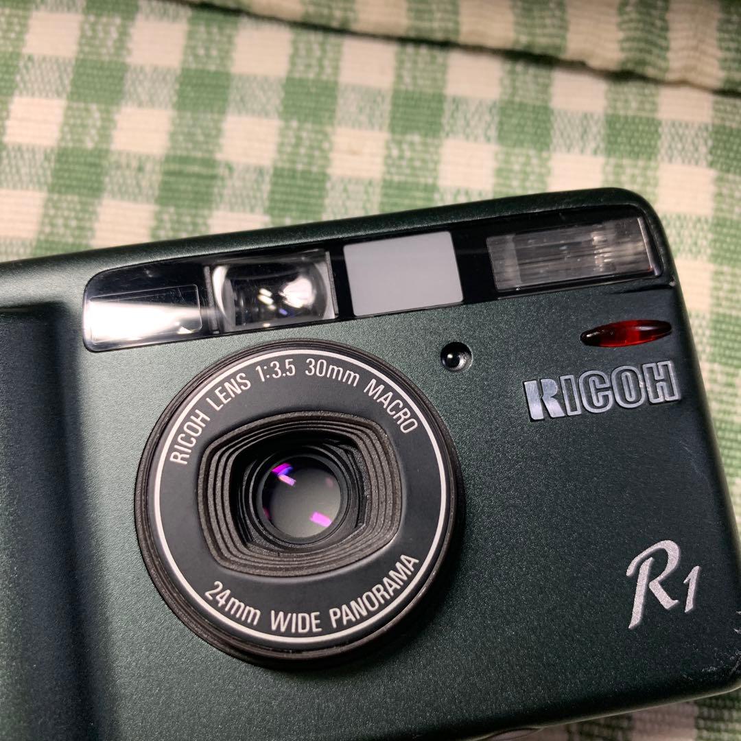 RICOH R1 コンパクトフィルムカメラ 一部難ありです - メルカリ