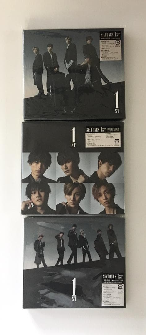 SixTONES 1ST 3形態セット（G394） SixTONES 1ST 3形態セット - メルカリ