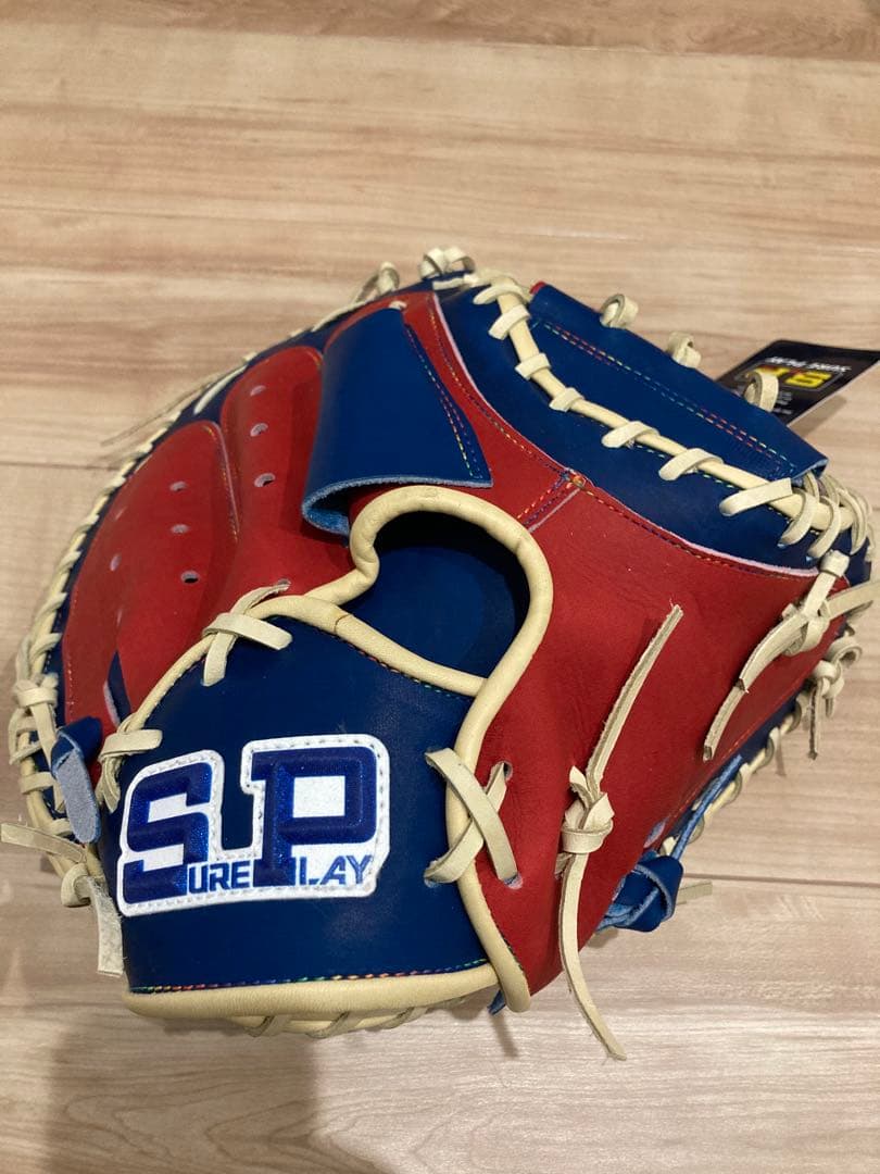 新品未使用　軟式キャッチャーミットSURE PLAY 日本製 シュアプレイ キャッチャーミット | 軟式グローブ - 野球・アウトドア