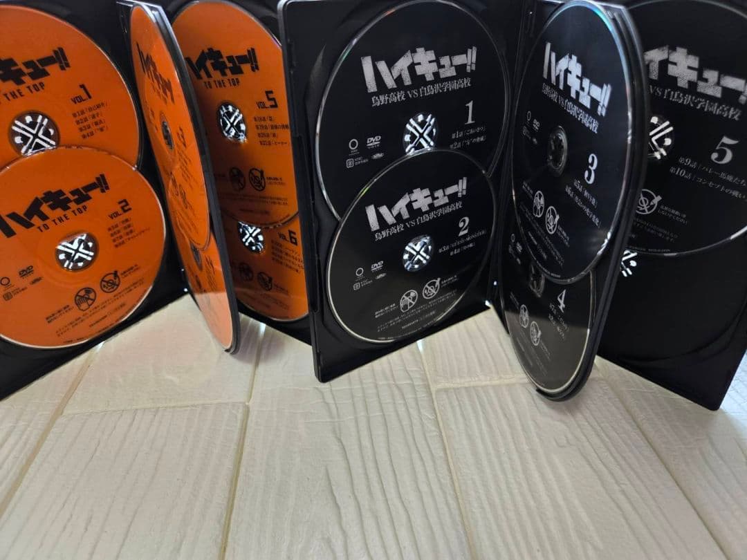 ハイキュー!! 1期～4期+劇場版+オリジナル 全35巻セット DVD レンタル