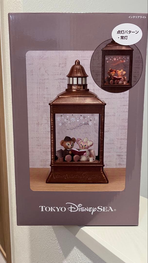 ダッフィー♡シェリーメイ♡ウォームウィンター ストーリータイム♡インテリアライト Amazon.co.jp: ダッフィー＆シェリーメイ インテリアライト【東京