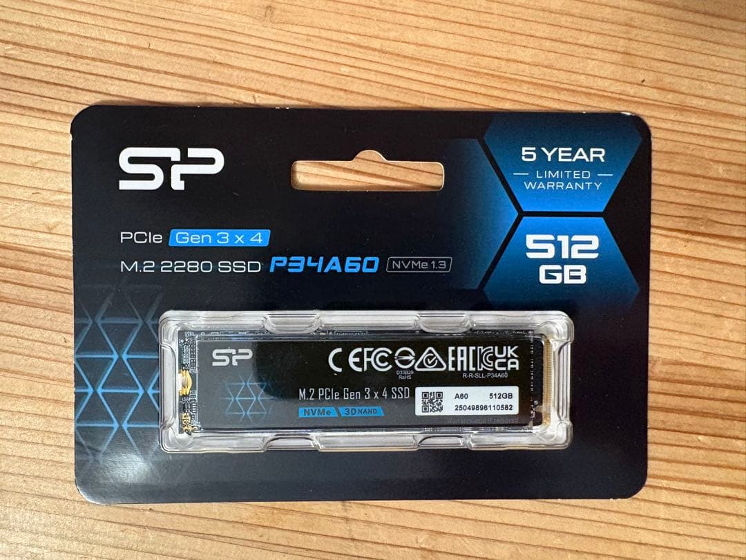 シリコンパワー 512GB SP512GBP34A60M28 楽天市場】シリコンパワー SSD 内蔵SSD 512GB ストレージ NVME PCIe