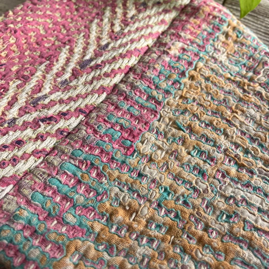 No.230 ヴィンテージカンタキルト(ラリーキルト)のマルチマット - メルカリ