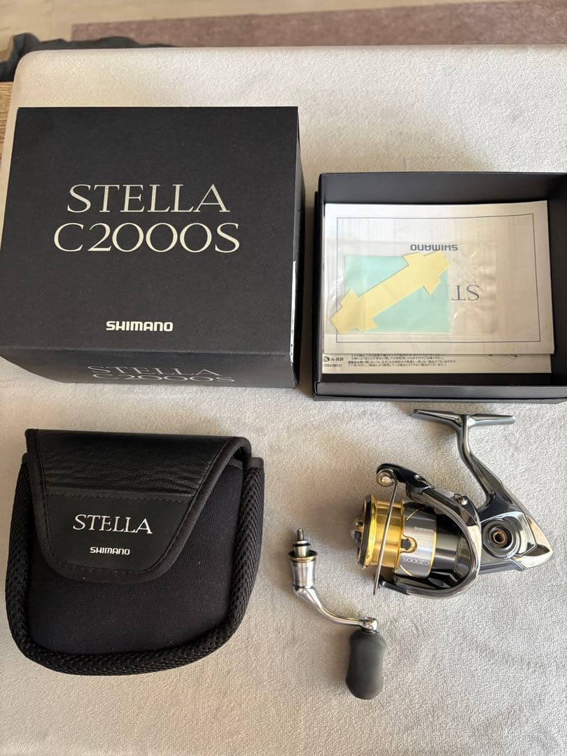 美品　シマノ　14ステラC2000S 管釣り　トラウト　渓流　アジング シマノ 14ステラ C2000S SHIMANO STELLA 管理釣り場 トラウト アジング