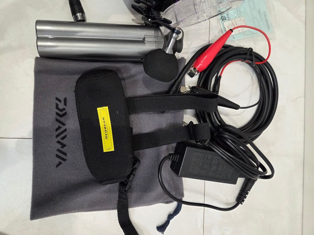 LUKEVI-ダイワ 23 レオブリッチ 300J 電動リール バッテリーセット DAIWA